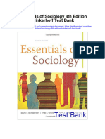 Essentials of Sociology 8Th Edition Brinkerhoff Test Bank Full Chapter PDF