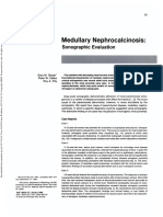 Glazer Et Al 2012 Medullary Nephrocalcinosis Sonographic Evaluation