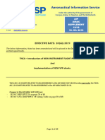 Airac Aip Sup 2019-10 - Tnca - Introduction of New Instrument Flight Procedures and Implementation of New VFR Charts