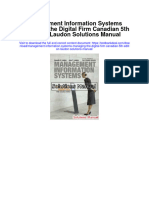 Management Information Systems Managing The Digital Firm Canadian 5Th Edition Laudon Solutions Manual Full Chapter PDF