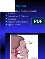Salivary Secretion PDF