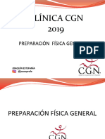Clinica 2019. PREPARACION FISICA