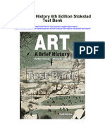 Art A Brief History 6Th Edition Stokstad Test Bank Full Chapter PDF