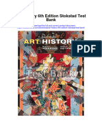 Art History 6Th Edition Stokstad Test Bank Full Chapter PDF