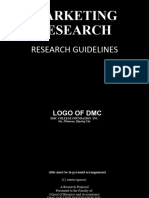 Marketing Research Guidelines Chapter 1 3
