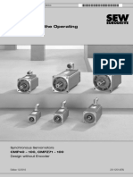 Addendum To The Operating Instructions: Synchronous Servomotors CMP40 - 100, CMPZ71 - 100 Design Without Encoder