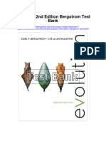 Evolution 2Nd Edition Bergstrom Test Bank Full Chapter PDF