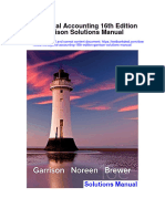 Managerial Accounting 16Th Edition Garrison Solutions Manual Full Chapter PDF