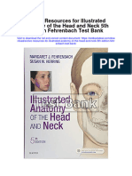 Evolve Resources For Illustrated Anatomy of The Head and Neck 5Th Edition Fehrenbach Test Bank Full Chapter PDF