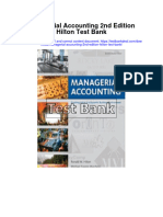 Managerial Accounting 2Nd Edition Hilton Test Bank Full Chapter PDF