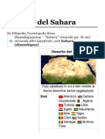 Deserto Del Sahara - Wikipedia