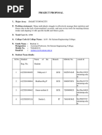 Project Proposal: Rashmi - Ece@sairam - Edu.in