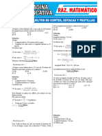 Ejercicios Resueltos de Cortes Estacas y Pastillas Pagina Educativa