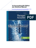Managerial Accounting 8Th Edition Hansen Solutions Manual Full Chapter PDF