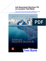 Auditing and Assurance Services 7Th Edition Louwers Test Bank Full Chapter PDF