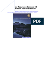 Auditing and Assurance Services 6Th Edition Louwers Solutions Manual Full Chapter PDF