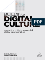 Building Digital Culture - A Practical Guide To Successful Digital Transformation - Daniel Rowles - Thomas Brown - Kogan Page Publishers (2017)