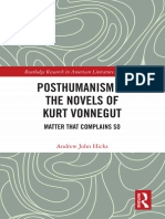 Hicks, J. Posthumanism in The Novels of Kurt Vonnegut