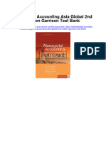 Managerial Accounting Asia Global 2Nd Edition Garrison Test Bank Full Chapter PDF