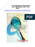 Auditing Art and Science of Assurance Engagements 13Th Edition Aren Test Bank Full Chapter PDF