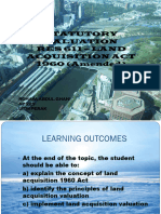 LECTURE ON Land Acquisition Mac 2022