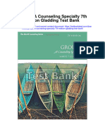 Download Groups A Counseling Specialty 7Th Edition Gladding Test Bank full chapter pdf