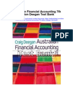 Australian Financial Accounting 7Th Edition Deegan Test Bank Full Chapter PDF