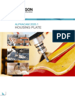 ALP TRG 110 Housing Plate Geometry Creation 2020.1