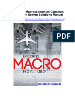 Exploring Macroeconomics Canadian 4Th Edition Sexton Solutions Manual Full Chapter PDF