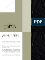 Catalogo Papaya Sugar and Spice