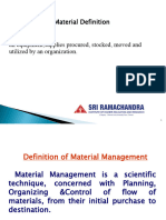 Management Techniques and Medical Materials