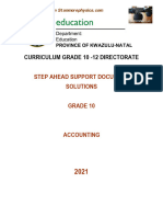 Accounting Grade 10 Step Ahead Solutions