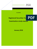 JSE - Registered - Securities - Trader (2018)