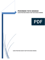 PEDOMAN Tata Naskah Klinik