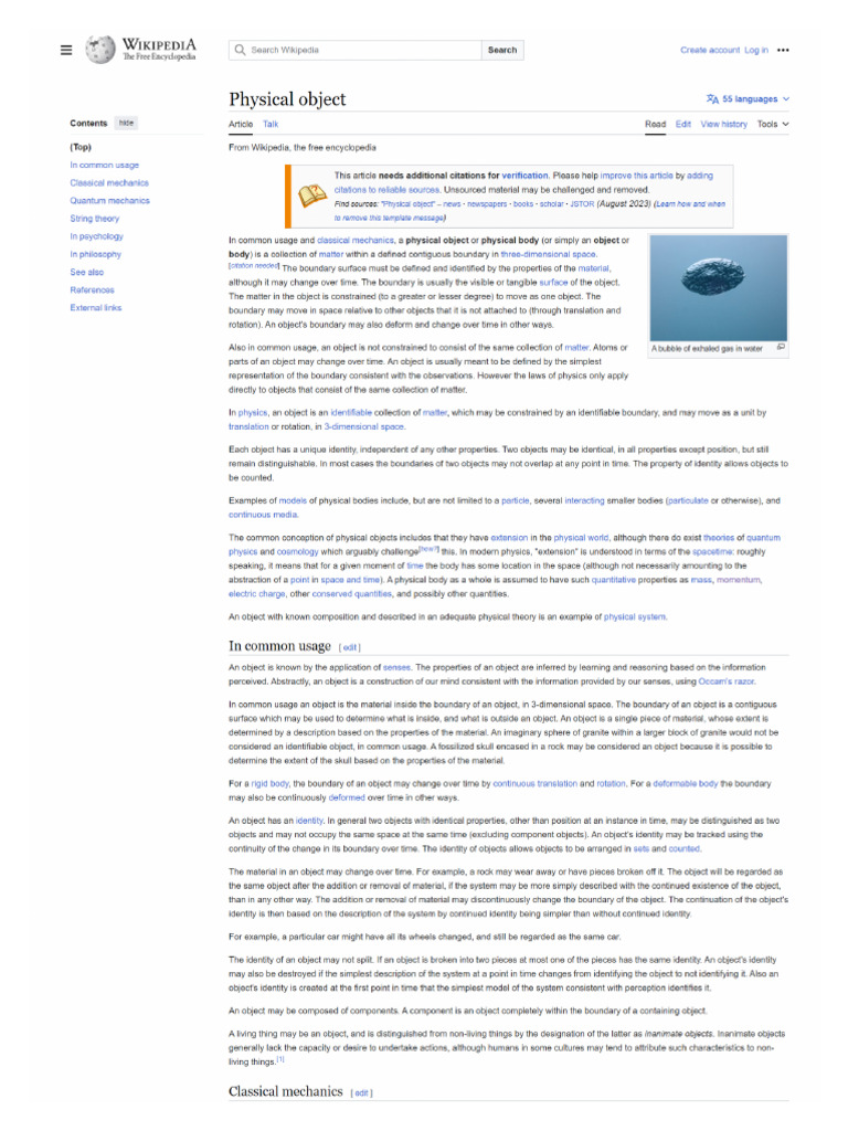 Object | PDF