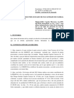 Contestacion de Demanda de Alimentos Michel Edder Capcha Huacause