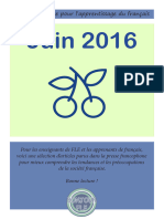 Revue de Presse - Juin2016