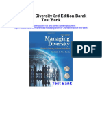 Managing Diversity 3Rd Edition Barak Test Bank Full Chapter PDF
