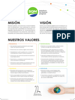 MISION VISION VALORES