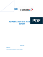 Rehabilitation Need Assessment: February 2022 Prepared By: Reham SHAHEEN - Rehabilitation Technical Specialist