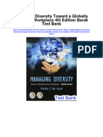 Managing Diversity Toward A Globally Inclusive Workplace 4Th Edition Barak Test Bank Full Chapter PDF