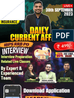 30th September 2023 Current Affairs by Kapil KathpalBilingual