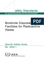 SSG-1 - Borehole Disposal Facilities For Radioactive Waste