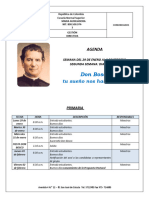 Agenda de Enero 29 A Febrero 2