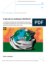 O Que São As Mudanças Climáticas - As Nações Unidas No Brasil