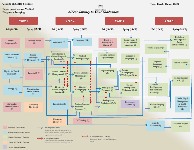 BachelorofScienceinMedicalDiagnosticImagingstudyplan PDF