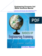 Basics of Engineering Economy 2Nd Edition Blank Solutions Manual Full Chapter PDF