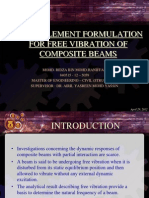 Finite Element Formulation For Free Vibration of Composite Beams
