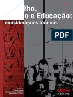 E-Book Trabalho - Estado e Educação - Considerações Teóricas