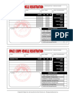 Vehicle Sheet